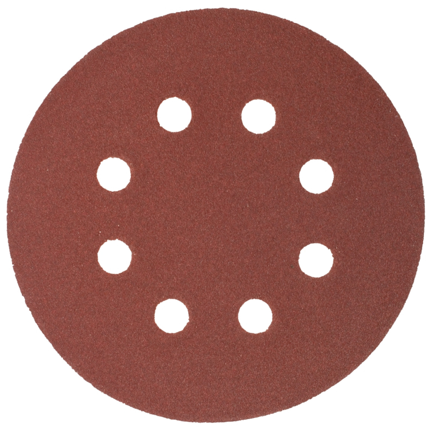 Sanding Disc 125mm 120 Grit With Holes 10/pk Hook And Loop