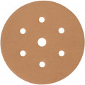 Gold Disc (50 Pieces) 600grit 150mm X 6+1 Holes Hook And Loop