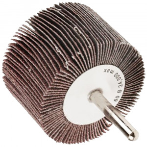 Flap Wheel 60 X 40 X 6mm Shaft 60 Grit Per Each