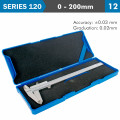 Vernier Caliper 200mm 0.03mm Acc. Din862 0.02mm Grad. S/steel
