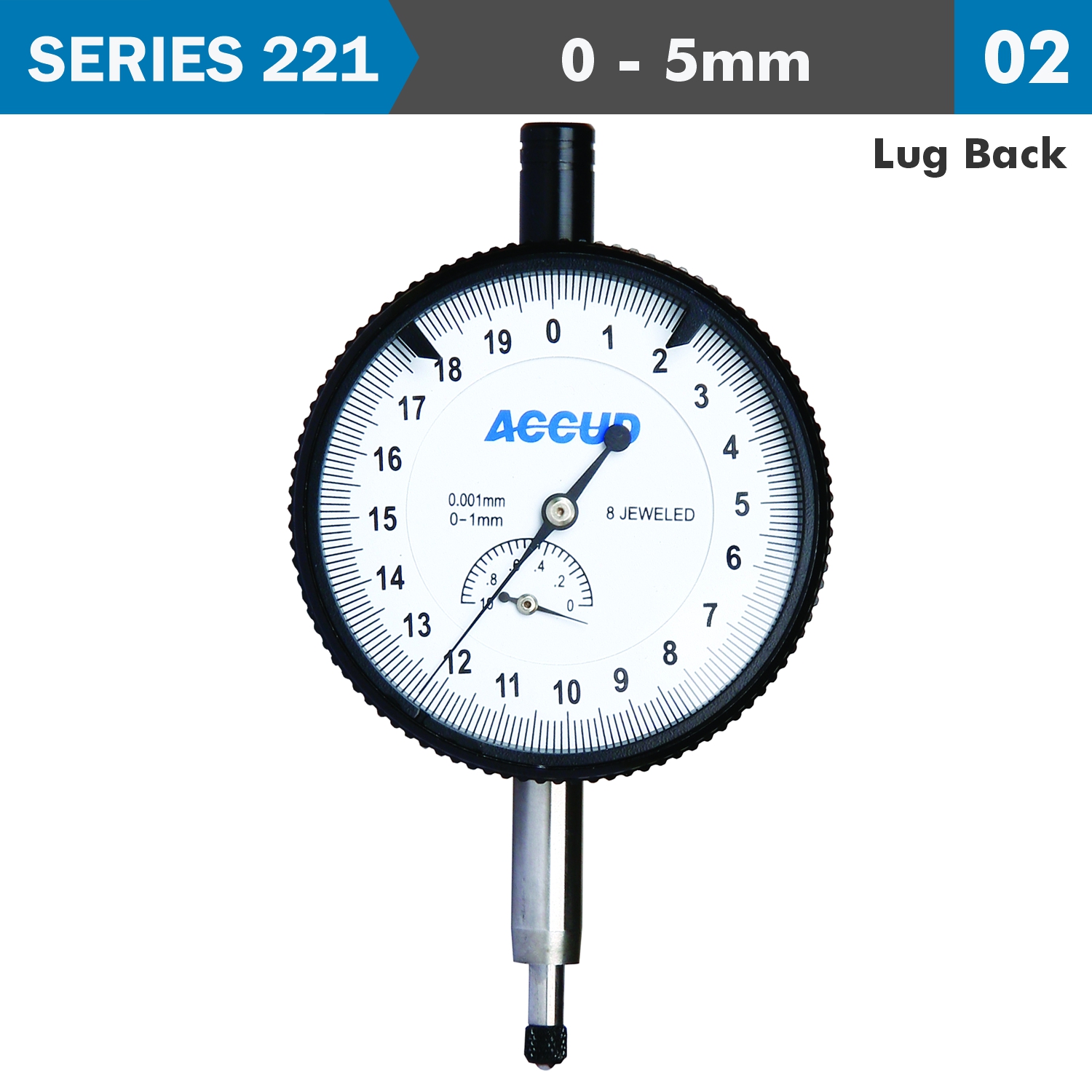 Dial Indicator Lug Back 5mm