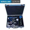 ACCUD 12pce Measuring Tool Set In Aluminium Analog
