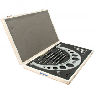Outside Micrometer 150-300mm 0.004mm Acc. 0.01mm Grad. With Interch. A