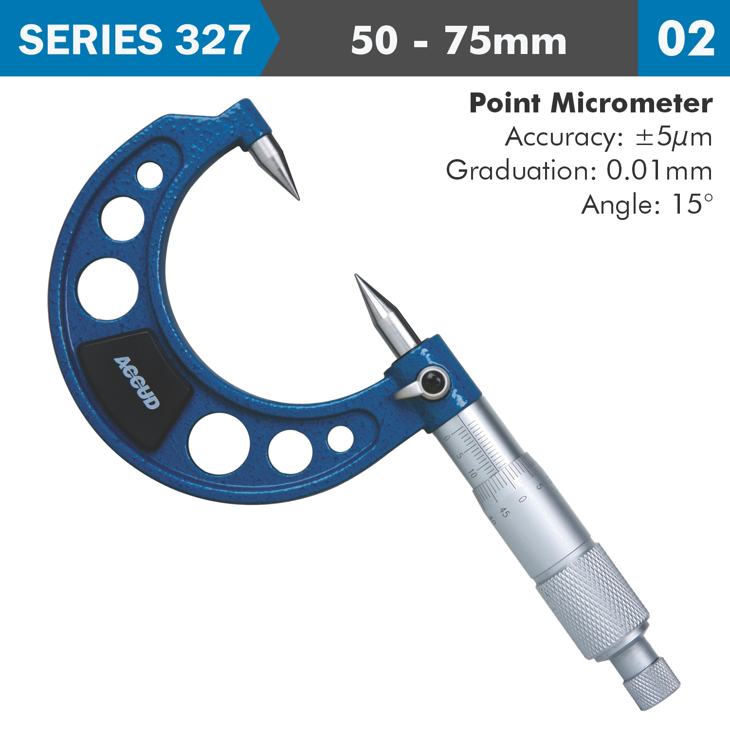 Point Micrometer 15 50-75mm