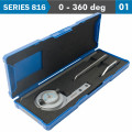 Universal Protractor 360 Deg. C/steel 5' Acc. 5' Grad.