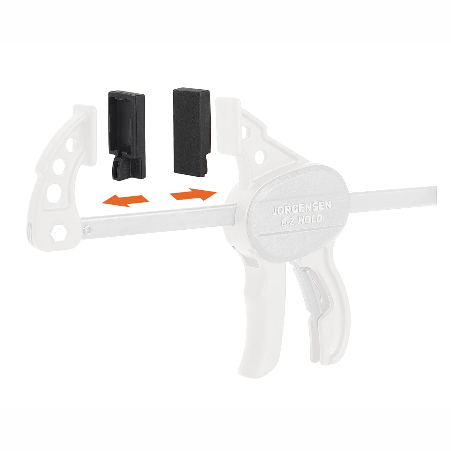 Jorgensen Cabinet Master Repl. Jaw Pads 3pc For 8000/8000p/8100 Serie