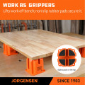 Jorgensen 3-in-1 Support Block 2pc For Parallel Clamps 3/4' Bench Top