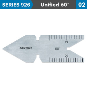 Center Gauge Unified 60deg. 30' Acc.
