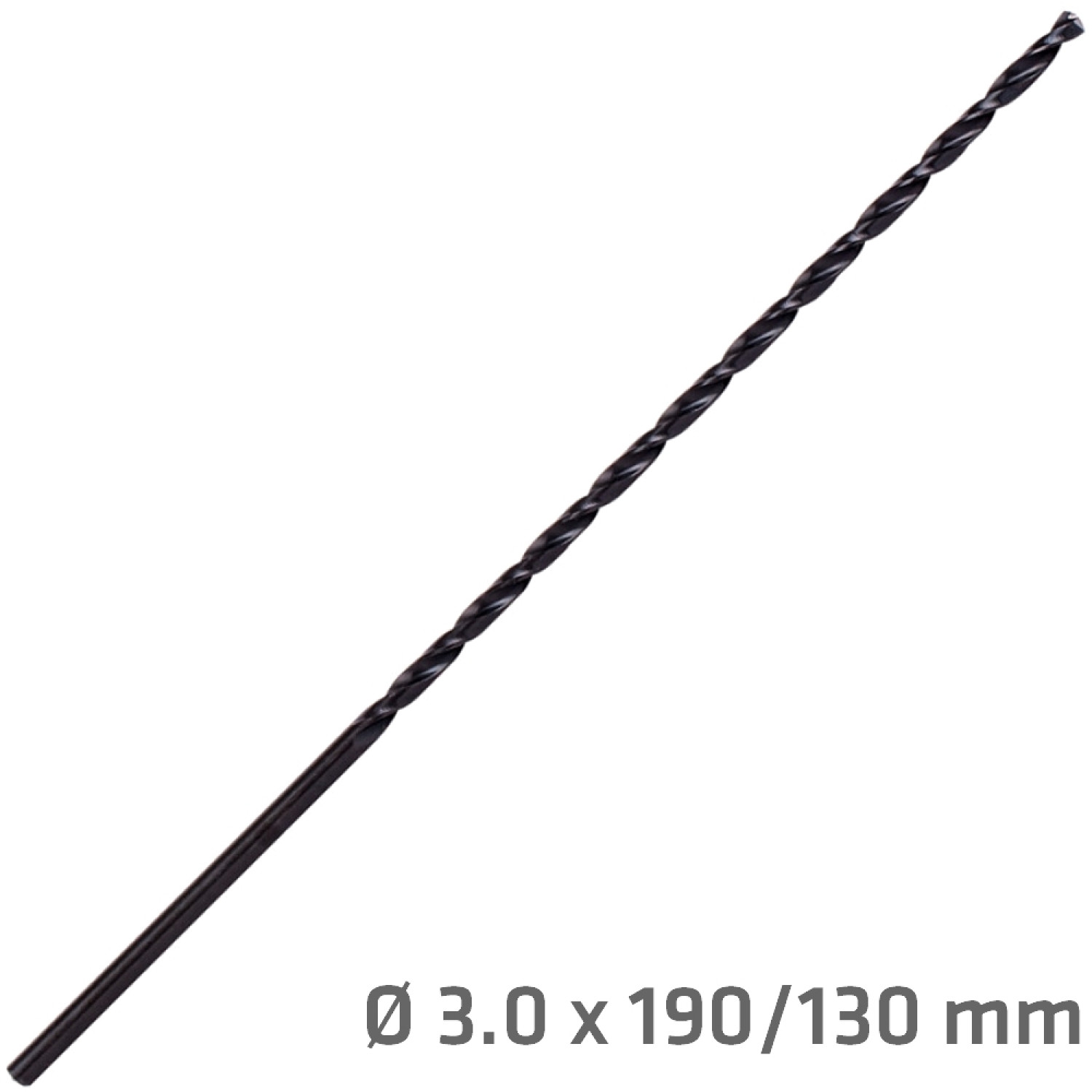 Hss Drill Bit 3mm 190 X 130 Extra Long