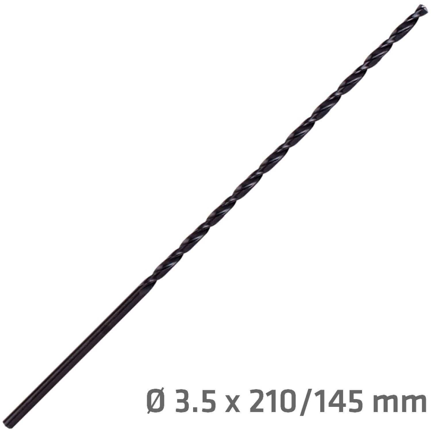 Hss Drill Bit 3.5mm 210 X 145 Extra Long