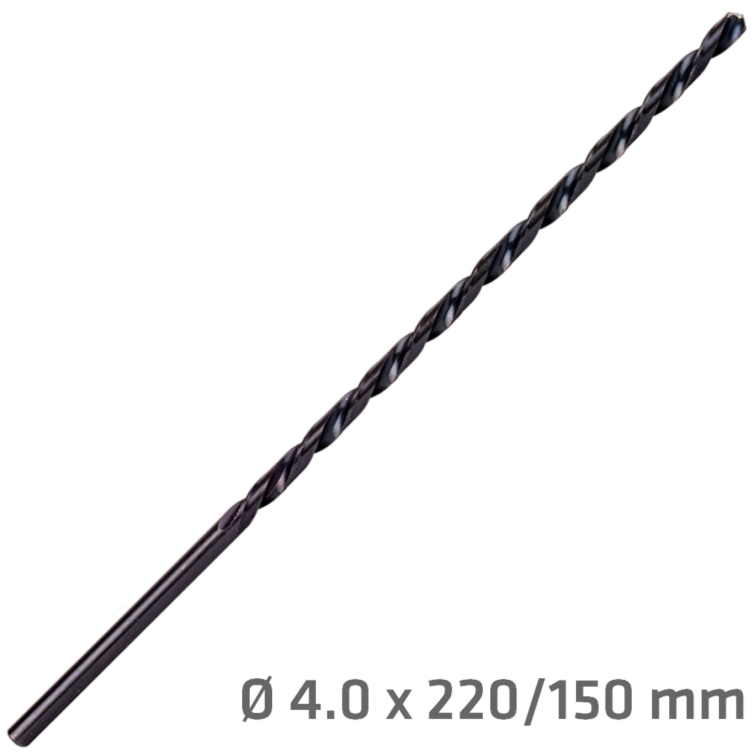 Hss Drill Bit 4mm 220 X 150 Extra Long