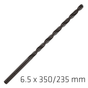 Hss Drill Bit 6.5mm 350x235mm Extra Long