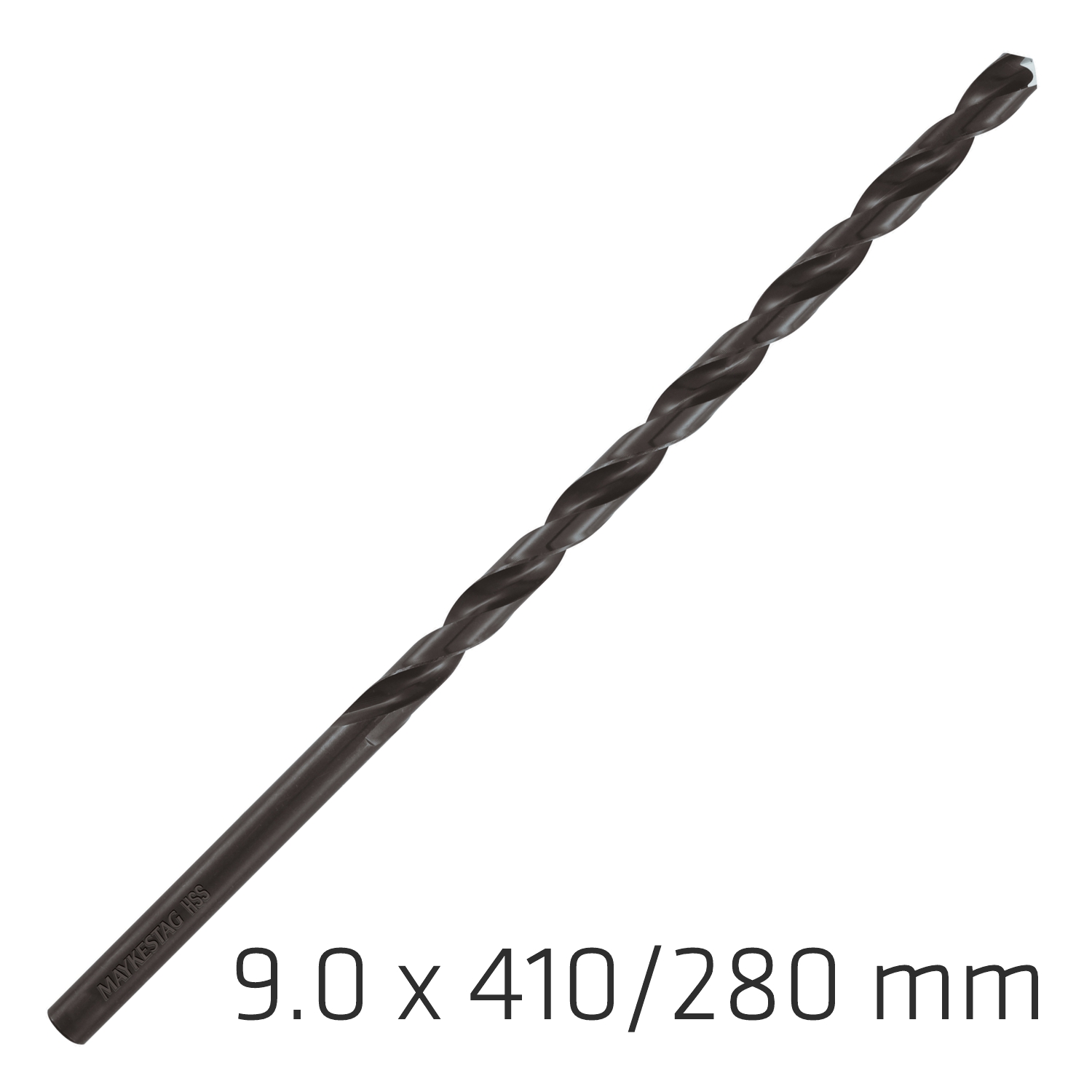 Hss Drill Bit 9mm 410x280mm Extra Long