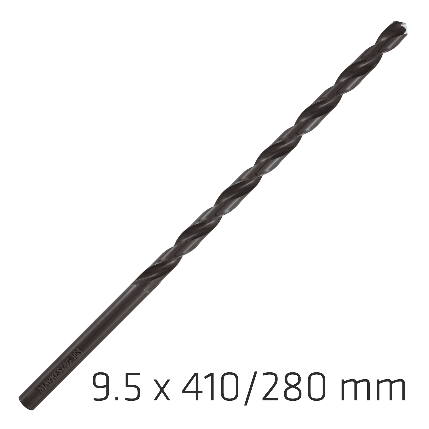 Hss Drill Bit 9.5mm 410x280mm Extra Long