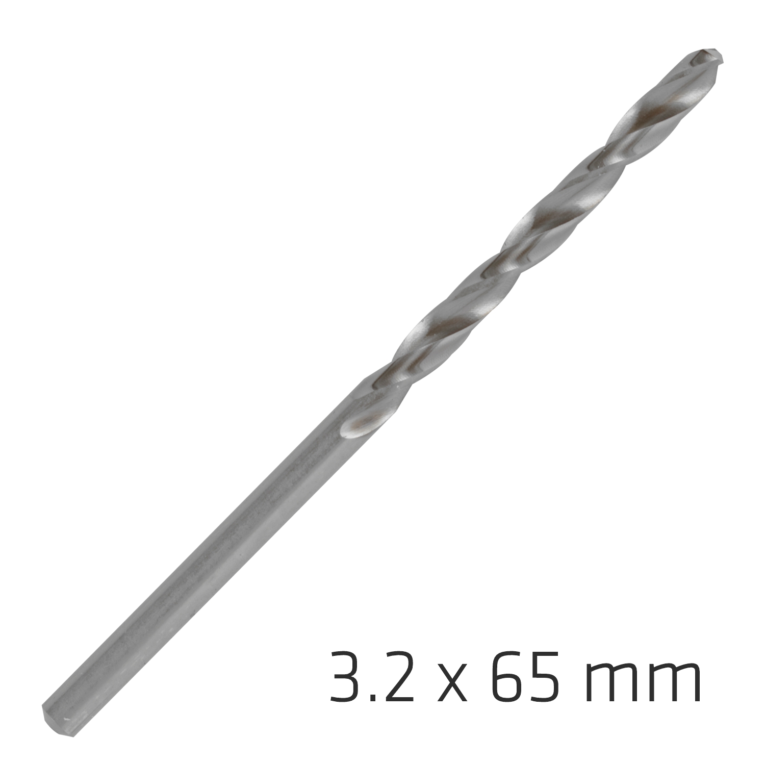 ALPEN Pro Hss 3.2mm Drill Din 338 Rn 135 Split Point Plastic Wallet (
