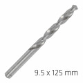 ALPEN Pro Hss 9.5mm Drill Din 338 Rn 135 Split Point Plastic Wallet