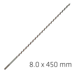 Wood Auger Drill Bit 8 X 450mm
