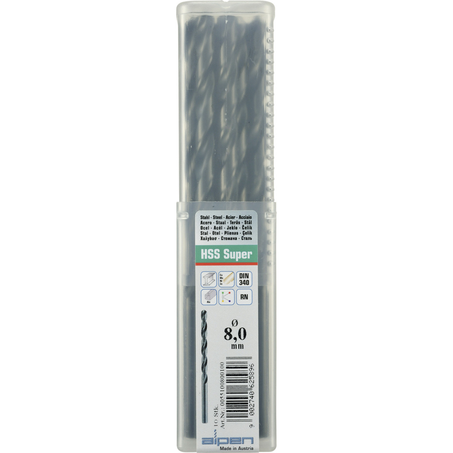 Hss Drill Bit Long 3 X 100mm Bulk