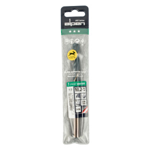 Hss Sprint Master 10.2mm X1 Sleeved Din338 ALPEN Drill Bit