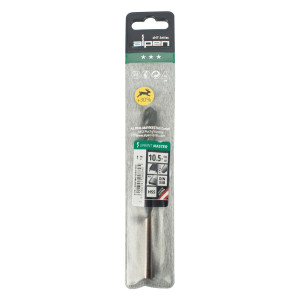 Hss Sprint Master 10.5mm X1 Sleeved Din338 ALPEN Drill Bit