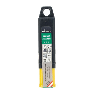 Hss Sprint Master 3.5mm 10-pack Hang Tag Din 338 ALPEN Drill Bits