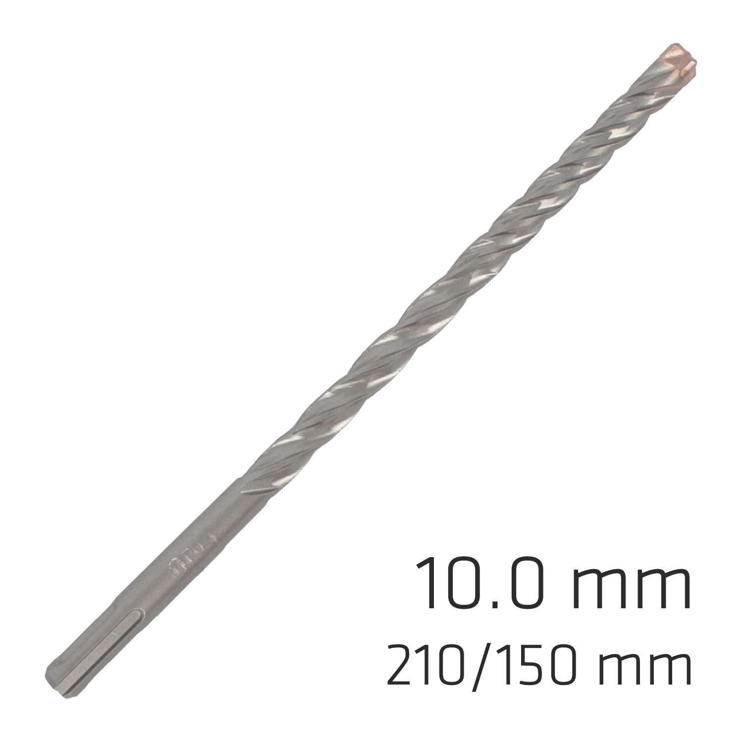 Force X 10.0 X 210/150 Sds-plus Rebar Drill Bit X4 Cutting Edges - Bul