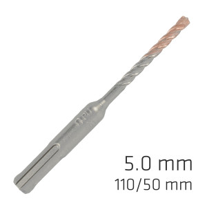 Force X 5.0 X 110/050 Sds-plus Rebar Drill Bit X4 Cutting Edges