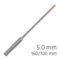 Force X 5.0 X 160/100 Sds-plus Rebar Drill Bit X4 Cutting Edges