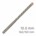 Force X 10.0 X 160/100 Sds-plus Rebar Drill Bit X4 Cutting Edges