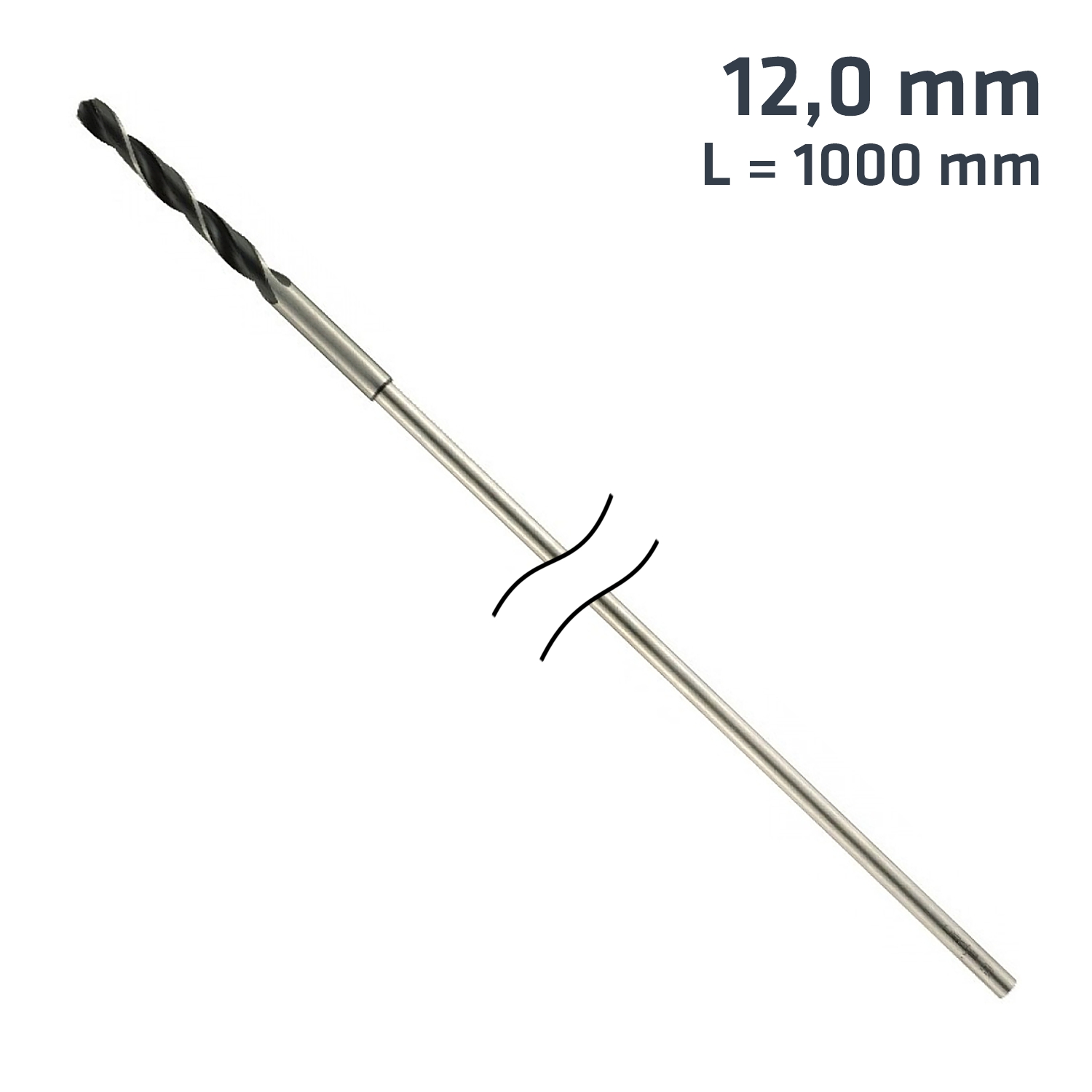 Wood Drill Bit 1000mm 12mm