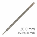 Force X 20.0 X 450/400 Sds-plus Rebar Drill Bit X4 Cutting Edges