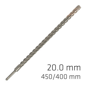 Force X 20.0 X 450/400 Sds-plus Rebar Drill Bit X4 Cutting Edges
