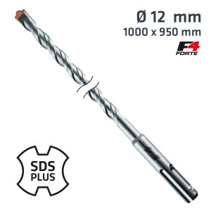 Sds Plus Hammer Bit 1000 X 950mm 12mm