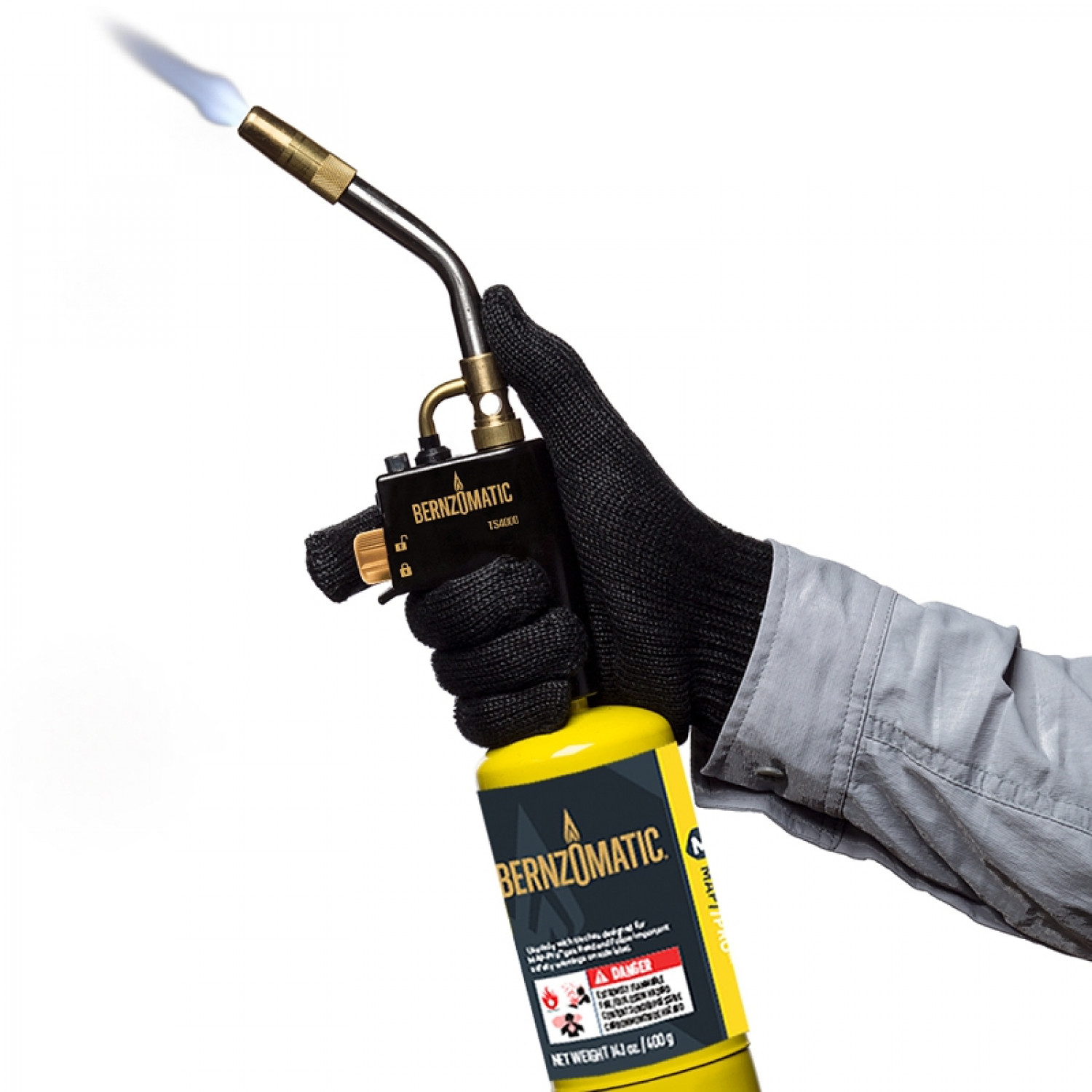 Ts4000zkc BERNZOMATIC Max Heat Torch Kit With 1 Pro Max Cylinders