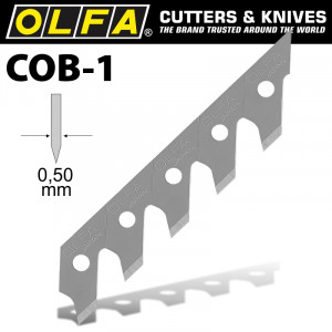 OLFA Blades Cob-1 3/pack 5mm