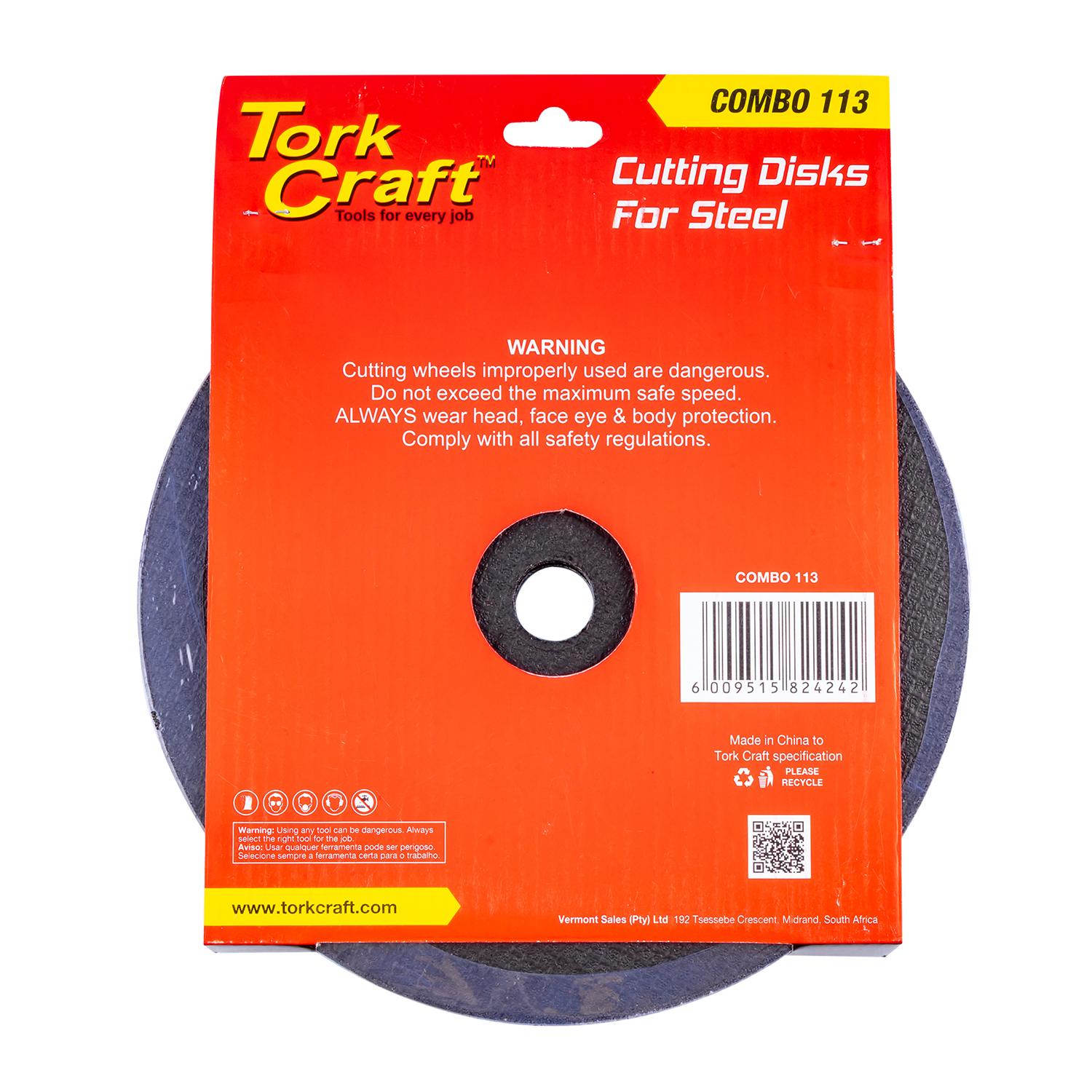 5 + 1 Cutting Disc Steel 230 X 3.0 X 22.2mm