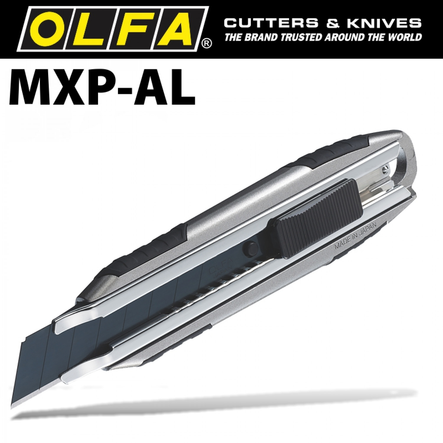 OLFA Cutter 18mm With Auto Lock + Excelblack Blade