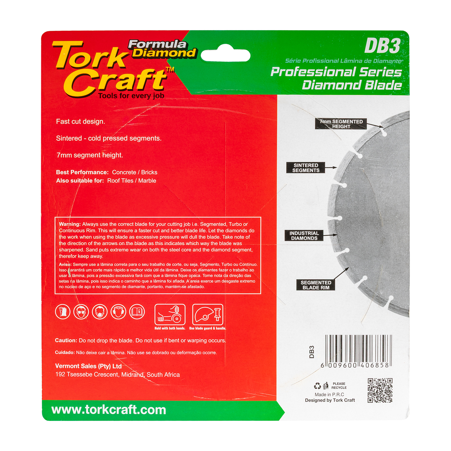 Diamond Blade Segmented 230mm