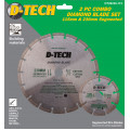 Diamond Blade 230mmx22.22mm+115mmx22.2mm Segemented