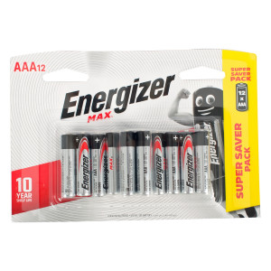 Max Aaa Battery-12pack (moq 12) ENERGIZER