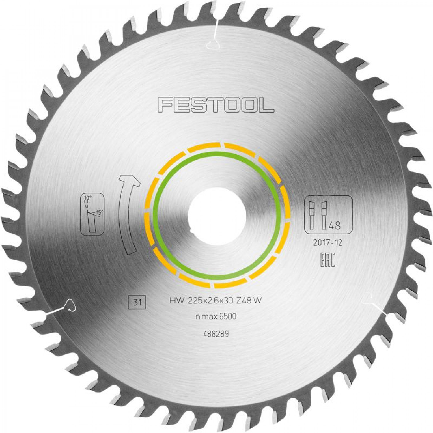 Saw Blade Hw 225x2,6x30 W48