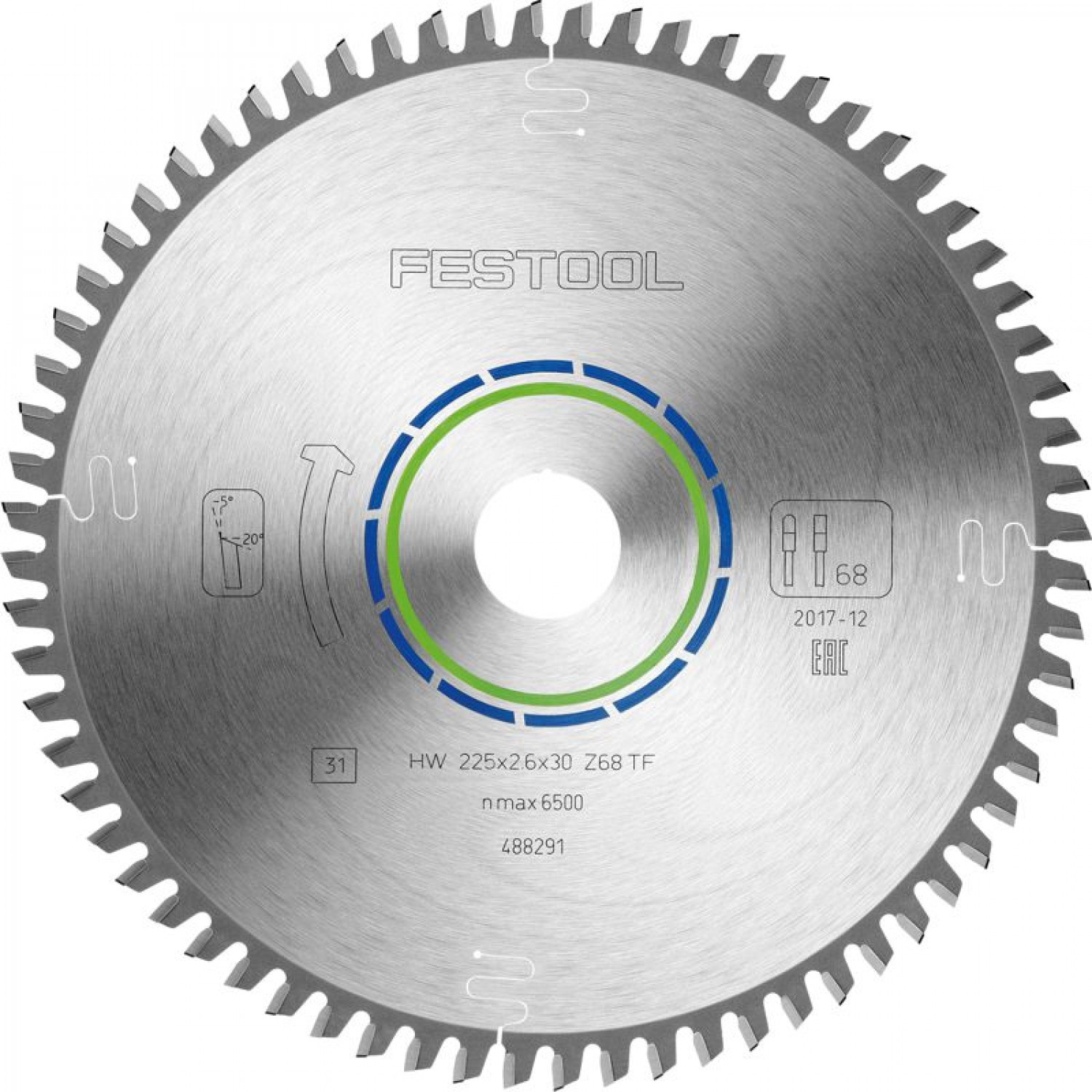 Saw Blade Hw 225x2,6x30 Tf68
