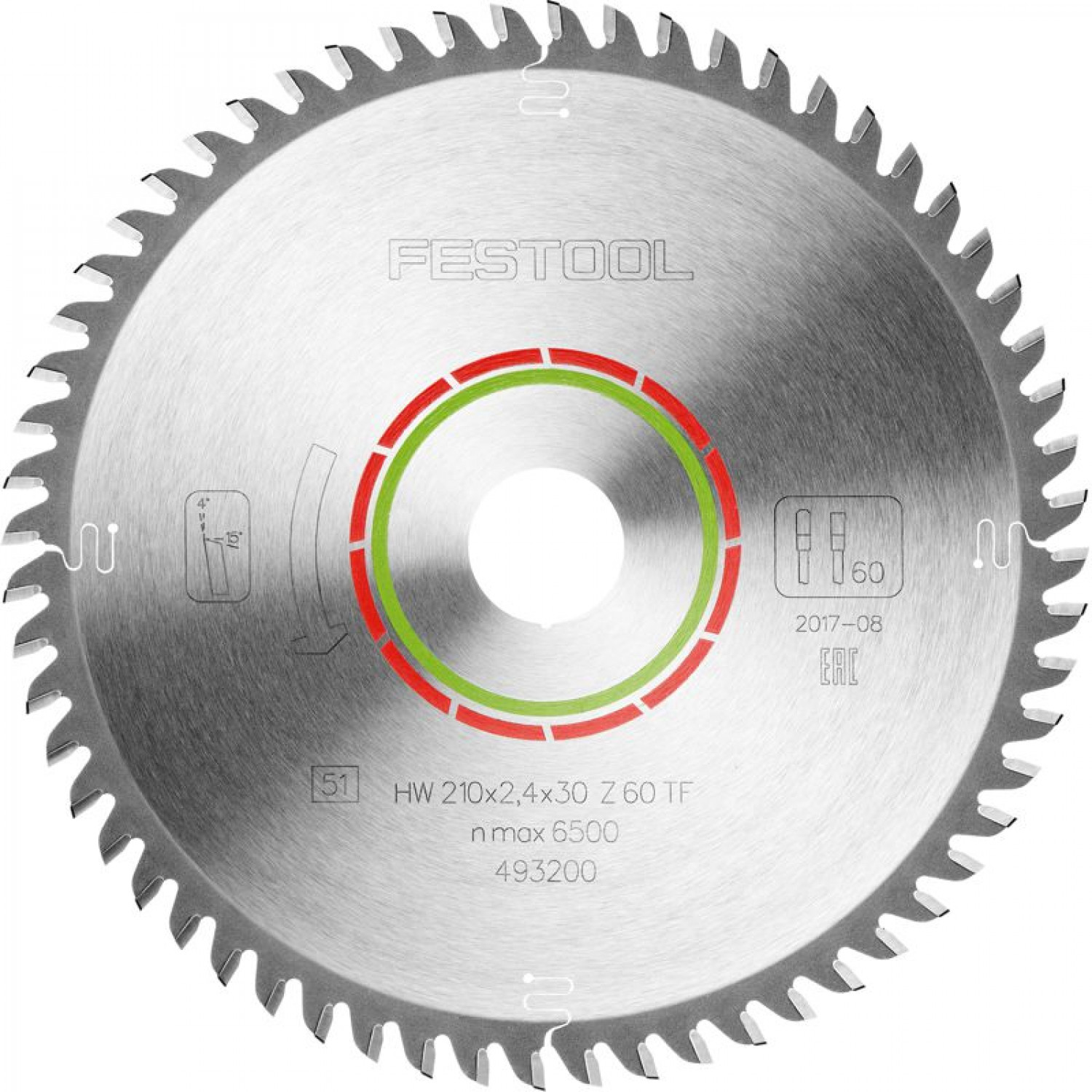 Saw Blade Hw 210x2,4x30 Tf60