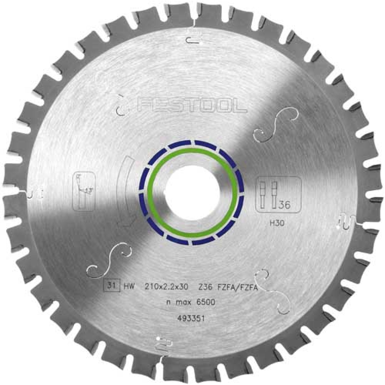 Saw Blade Hw 210x2,2x30 F36