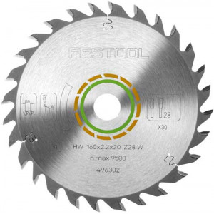 Saw Blade 160x2,2x20 W28 496302