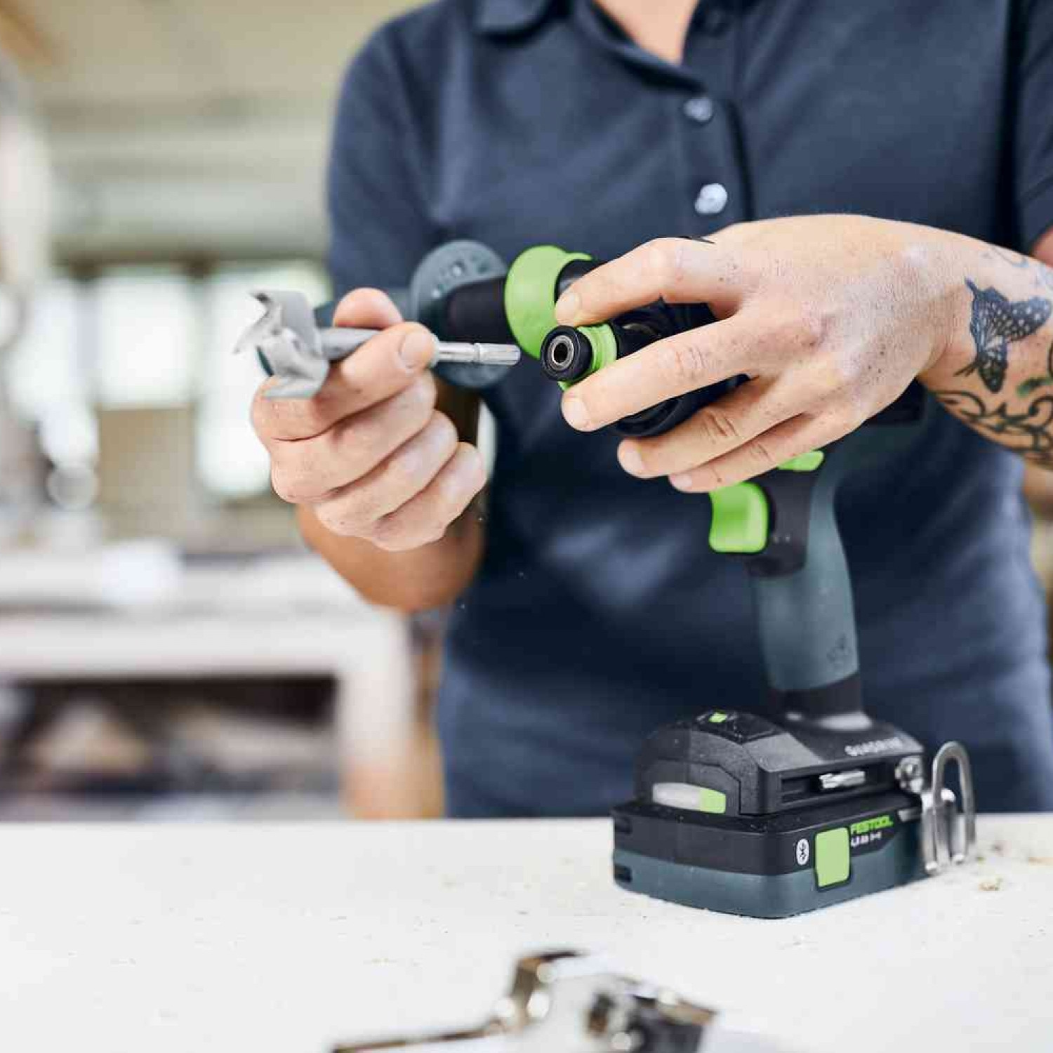 Cordless Precussion Drill Tpc18-4-basic