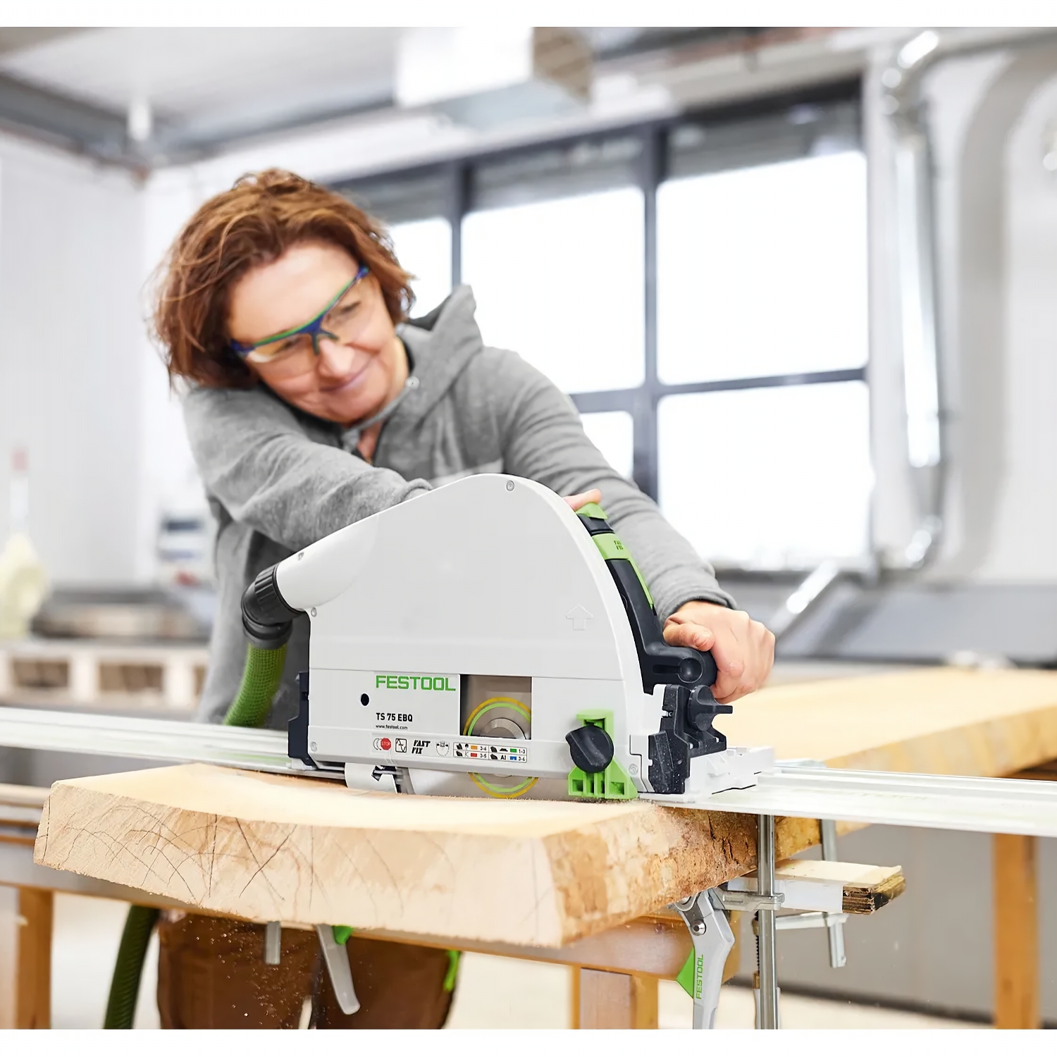FESTOOL Ts 75 Ebq-plus-fs Plunge-cut Saw