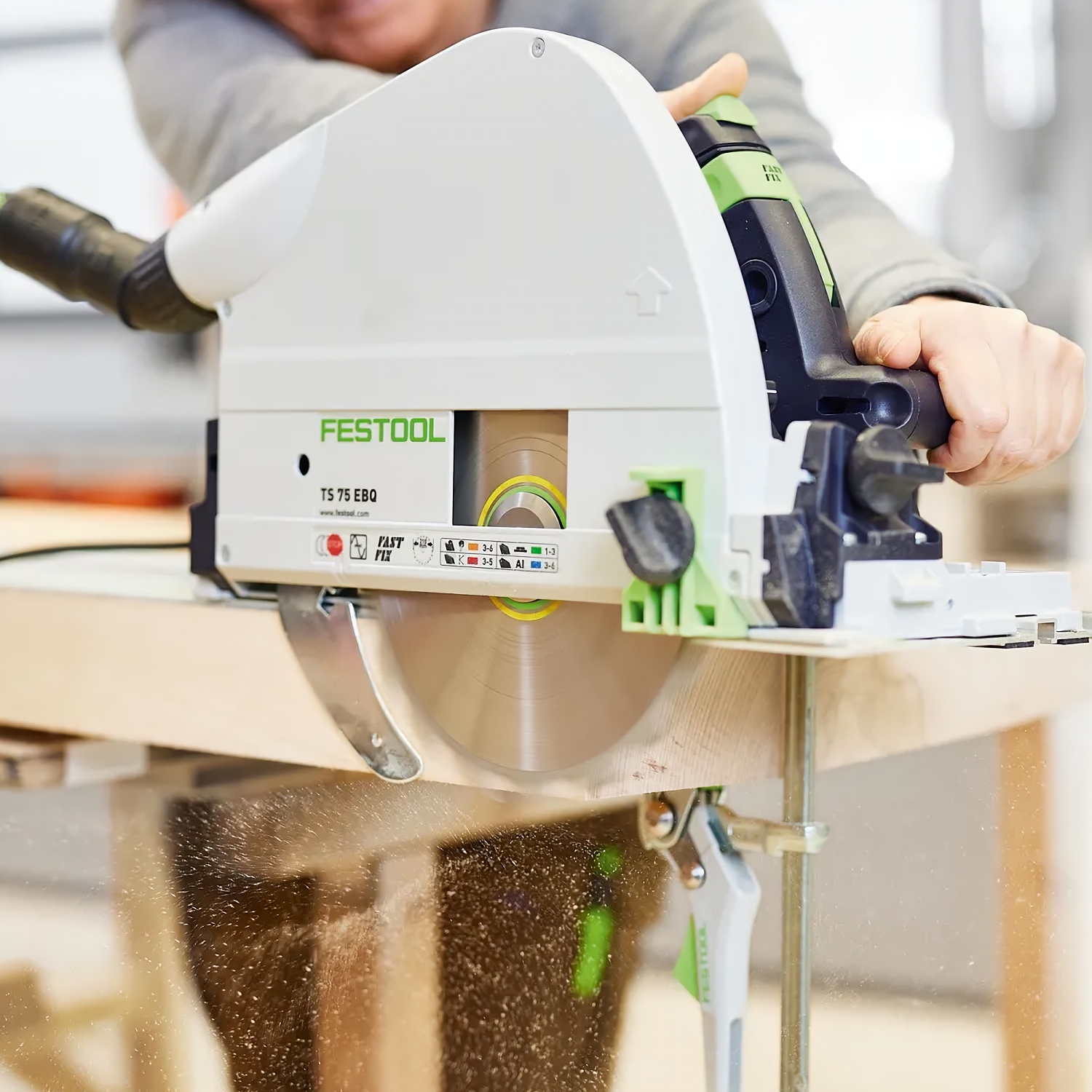 FESTOOL Ts 75 Ebq-plus-fs Plunge-cut Saw