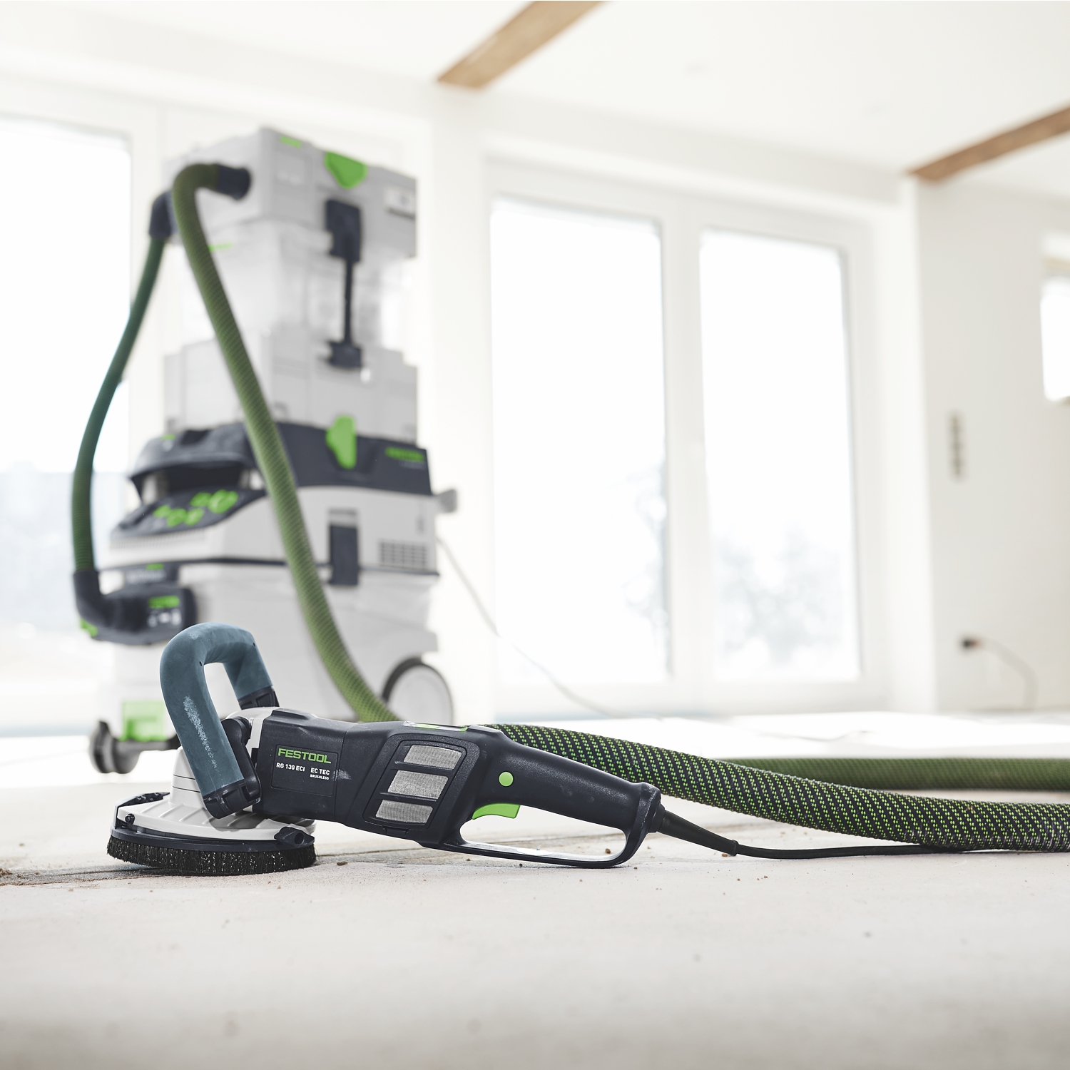 FESTOOL Rg 130 E-set Dia Abr Renofix Diamond Grinder 130mm 1600w