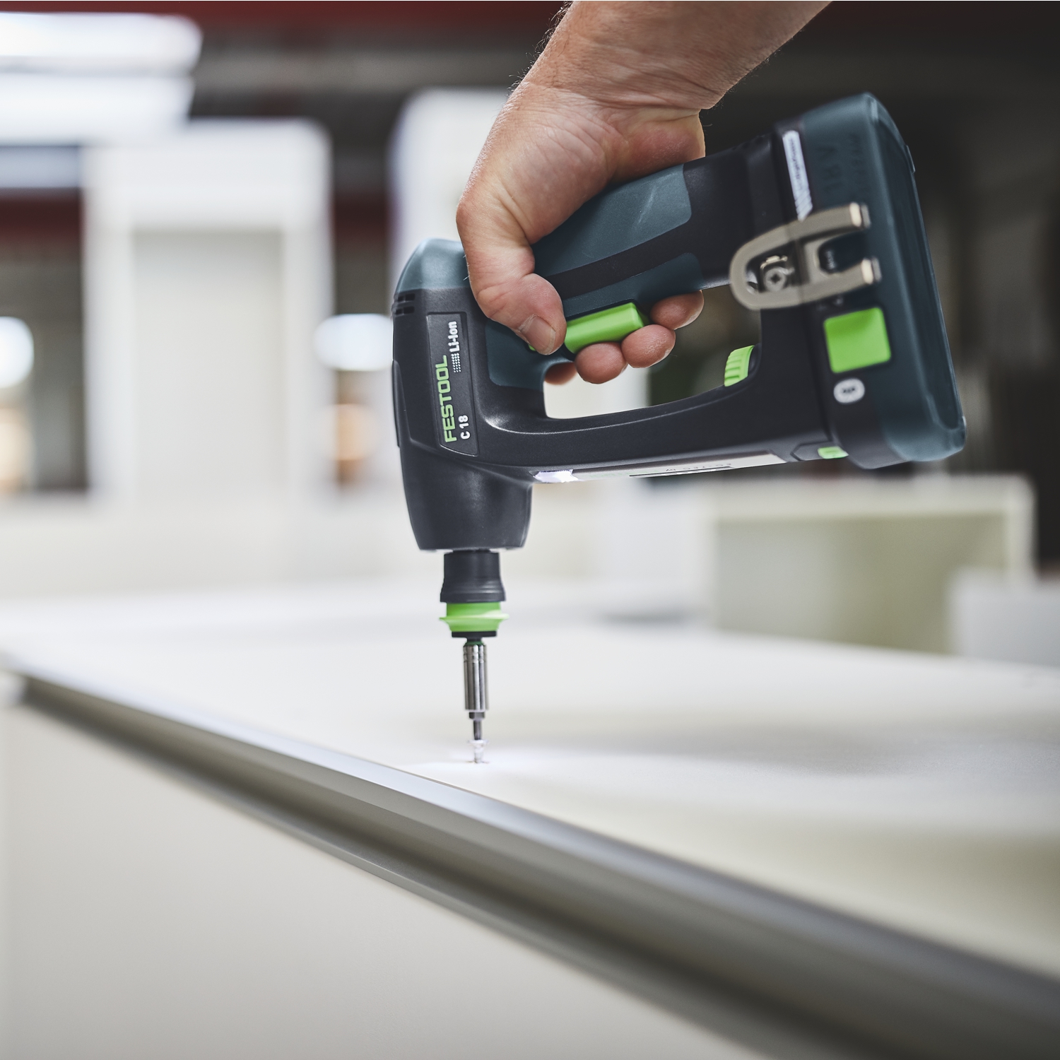 FESTOOL C 18-basic 18v Cordless Drill In Systainer With C-shape Handle